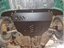 Stahl Unterfahrschutz für Motor Fiat Panda 4x4 - Aktionspaket (2003-2012)