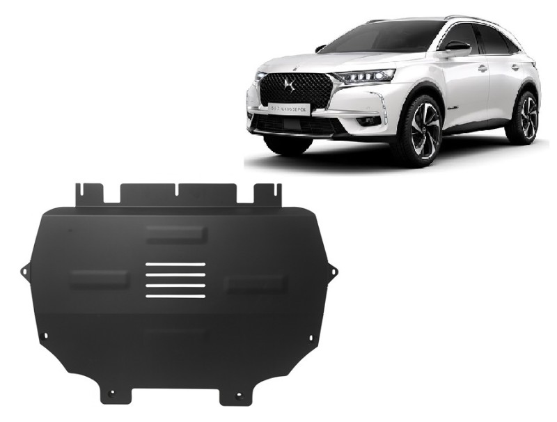 Stahl Unterfahrschutz für Motor Citroen DS 7 Crossback (2017-2026)