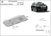 Stahl Unterfahrschutz für VW Touareg 7L - Schaltgetriebe (2006-2010)