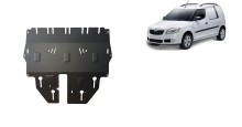 Stahl Unterfahrschutz für Motor Skoda Praktik (2006-2015)