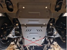 Stahl Unterfahrschutz für Motor Jac T8 (2018-2026)