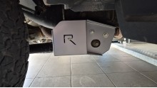 Aluminium Unterfahrschutz für Sensor des hinteren Längslenkers Ford Ranger Raptor (2023-2026)