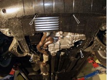 Stahl Unterfahrschutz für Motor Kia Sportage (2004-2010)