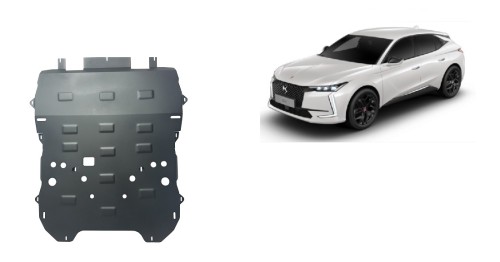 Stahl Unterfahrschutz für Motor Citroen DS4 II (2021-2026)