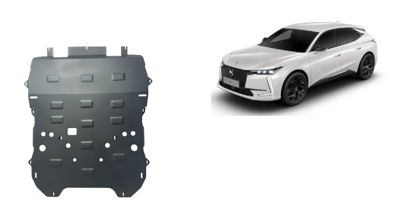 Stahl Unterfahrschutz für Motor Citroen DS4 II (2021-2026)
