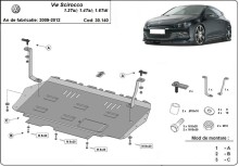 Stalowa Osłona pod silnik Volkswagen Scirocco (2008-2017) EAN