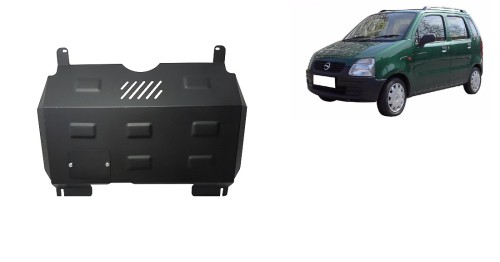 Stahl Unterfahrschutz für Motor Opel Agila (H00) (2000-2007)