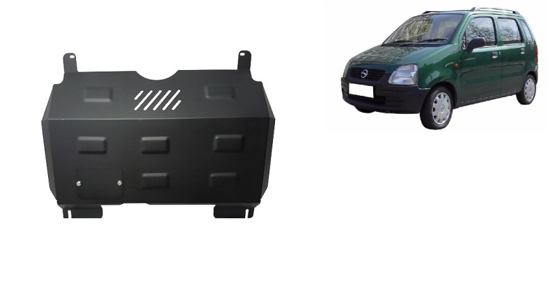 Stahl Unterfahrschutz für Motor Opel Agila (H00) (2000-2007)