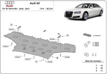 Stahl Unterfahrschutz für Motor Audi A8 (2010-2017)