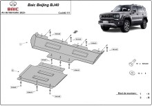 Stahl Unterfahrschutz für Motor Baic Beijing BJ40 (2023-2026)