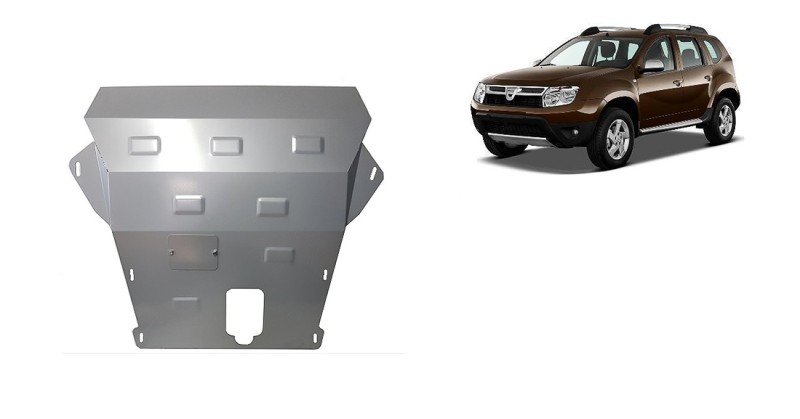 Stahl Unterfahrschutz für Motor Dacia Duster - 2,5 mm (2010-2017)