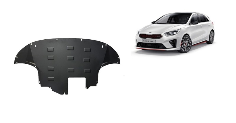Stahl Unterfahrschutz für Motor Kia Ceed (2018-2026)
