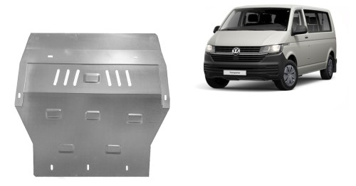 Unterfahrschutz aus verzinktem Stahl für Motor Volkswagen Transporter T6.1 (2019-2022) Unterfahrschutz aus verzinktem Stahl für Motor Volkswagen Transporter T6.1 (2019-2022)