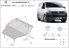 Aluminium Unterfahrschutz für Motor Volkswagen Transporter (2015-2018)