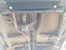 Stahl Unterfahrschutz für Getriebe, Verteilergetriebe Suzuki Grand Vitara 2 (2005-2019)