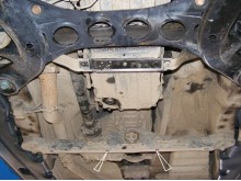 Stahl Unterfahrschutz für VW Touareg 7L - Schaltgetriebe (2006-2010)