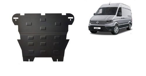 Stahl Unterfahrschutz für Motor Vw Crafter (2017-2026)