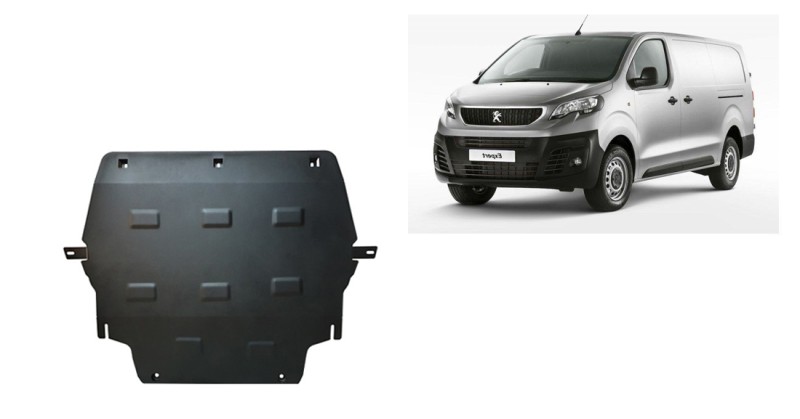 Stahl Unterfahrschutz für Motor Peugeot Expert (2016-2026)