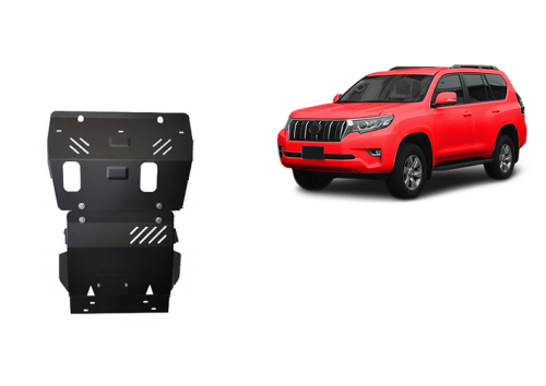 Stahl Unterfahrschutz für Motor Toyota Land Cruiser 150 (2009-2023)