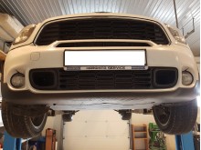 Stahl Unterfahrschutz für Motor, Getriebe Mini Countryman (2010-2016)