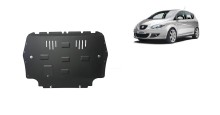 Stahl Unterfahrschutz für Motor, Getriebe Seat Altea (2010-2015)