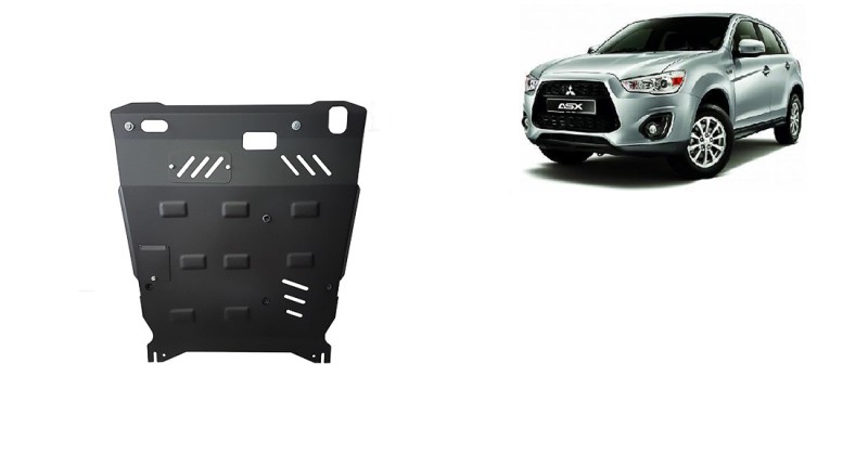Stahl Unterfahrschutz für Motor, Getriebe Mitsubishi ASX (2010-2022)