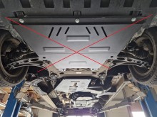 Stahl Unterfahrschutz für Katalysator Renault Trafic (2022-2026)