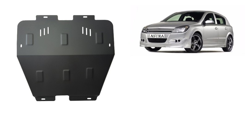 Stahl Unterfahrschutz für Motor Opel Astra H (2004-2010)