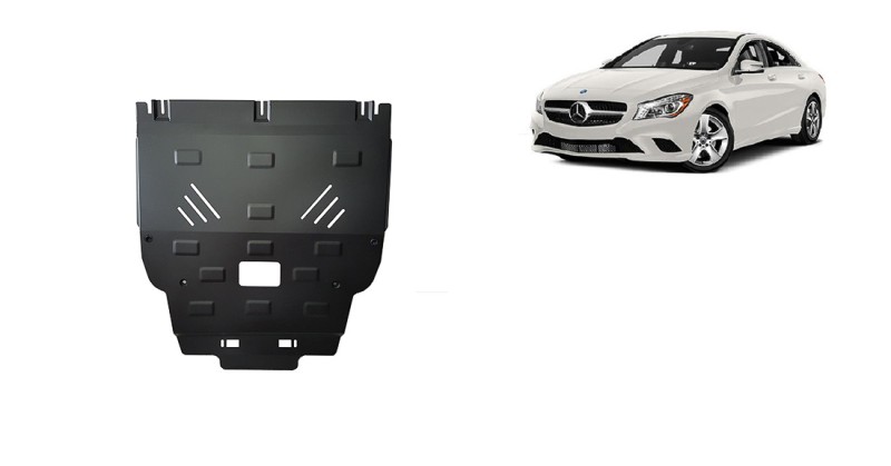 Stahl Unterfahrschutz für Motor Mercedes A-Class W176 (2012-2019)
