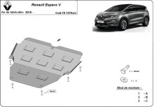 Aluminium Unterfahrschutz für Motor Renault Espace (2015-2026)