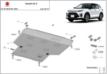 Stahl Unterfahrschutz für Motor Suzuki SX 4 (2023-2026)