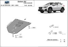 Stahl Unterfahrschutz für Getriebe Subaru XV - Schaltgetriebe (2011-2017)