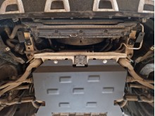 Stahl Unterfahrschutz für Motor Mercedes GLC Coupe X253 (2015-2022)