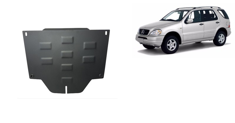 Stahl Unterfahrschutz für Differentialschutz Mercedes ML W163 (1998-2005)