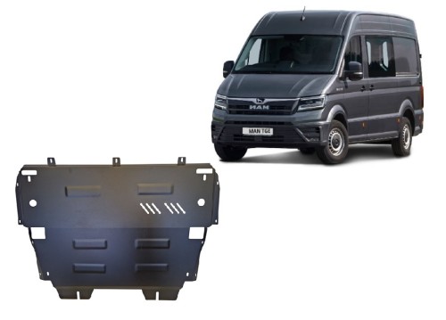 Stahl Unterfahrschutz für Motor MAN Tge (2017-2026)