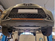 Stahl Unterfahrschutz für Motor Toyota Aygo X (2022-2026)