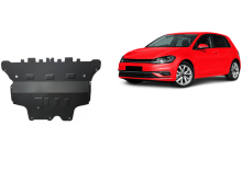 Stahl Unterfahrschutz für Motor, Getriebe VW Golf 7 - Automatikgetriebe (2012-2019)
