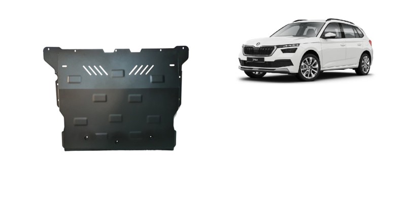 Stahl Unterfahrschutz für Motor Skoda Kamiq (2017-2026)