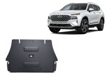Stahl Unterfahrschutz für Katalysator Hyundai Santa Fe (2018-2023)