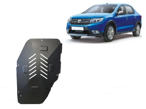Stahl Unterfahrschutz für Kraftstofftank Dacia Logan II (2012-2020)
