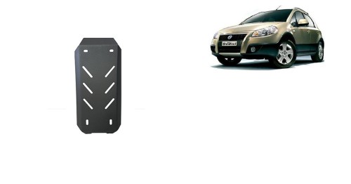 Stahl Unterfahrschutz für Differentialschutz Fiat Sedici (2005-2014)