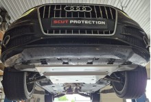 Aluminium Unterfahrschutz für Motor Audi Q3 (2011-2018)