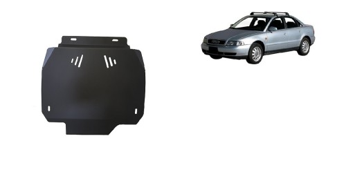 Stahl Unterfahrschutz für Getriebe Audi A4 B5 Automatikgetriebe (1995-2000)