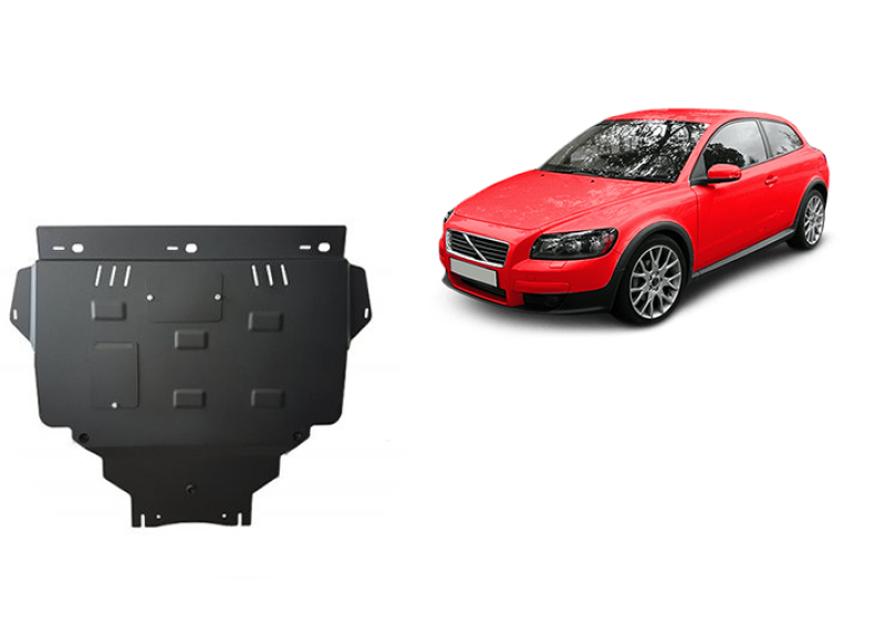 Stahl Unterfahrschutz für Motor Volvo C30 (2006-2013)