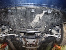 Stahl Unterfahrschutz für Motor Audi A6 Allroad 2 - ohne Seiten (2005-2011)